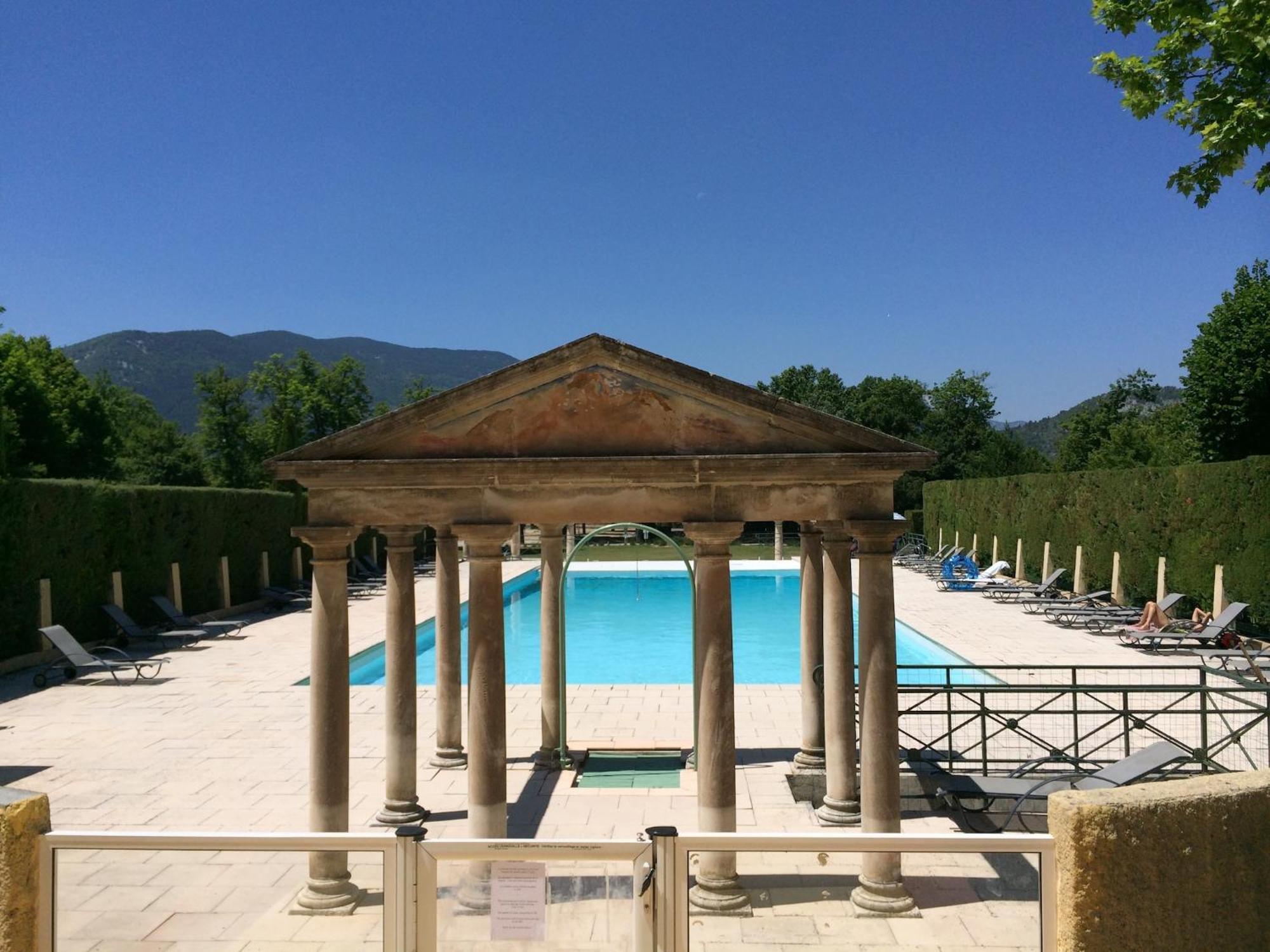 Cozy Apartment With Swimming Pool Terrace Garden Parking Montbrun-les-Bains Extérieur photo