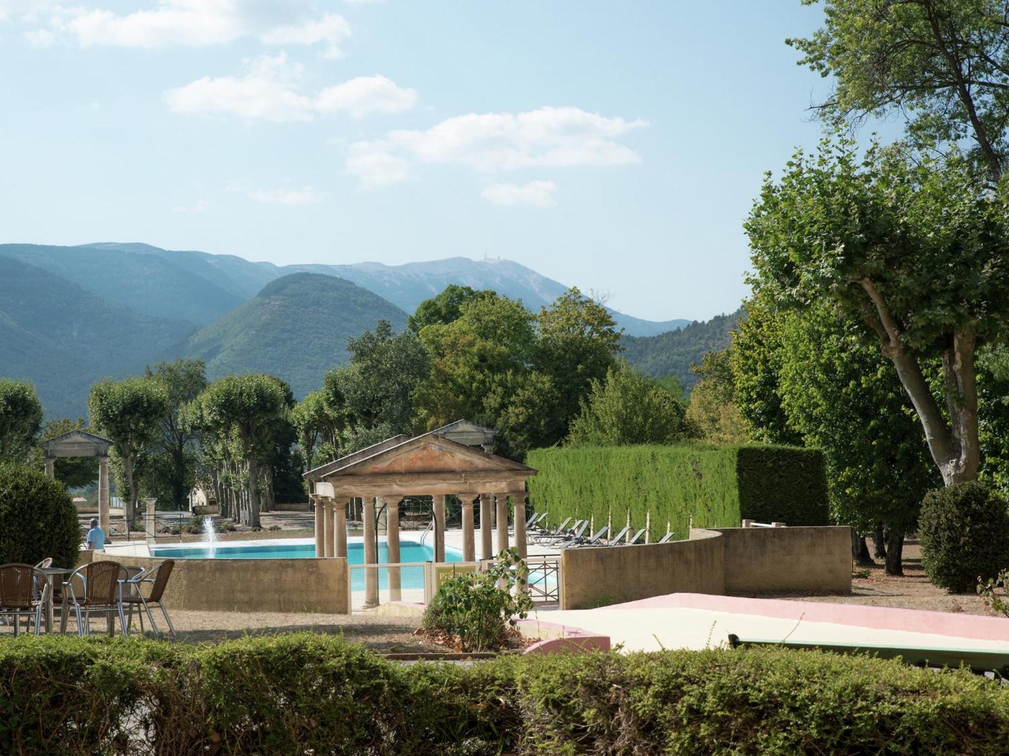 Cozy Apartment With Swimming Pool Terrace Garden Parking Montbrun-les-Bains Extérieur photo